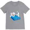 plastic surgery V-Neck Tee
