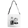beer is cheaper than therapy Adjustable Strap Totes