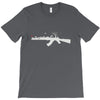 banksy style ak47 art   funny T-Shirt