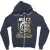 nuts about bikes Zipper Hoodie