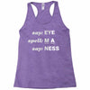 say eye Racerback Tank