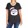 marshmallow love Ladies Curvy T-Shirt