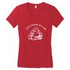 i have the body of a god funny buddha budda banter fat food Women's V-Neck T-Shirt