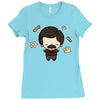 you are the bacon to my eggs Ladies Fitted T-Shirt