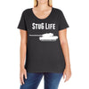 StuG Life Ladies Curvy T-Shirt