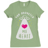 you abducted my heart Ladies Fitted T-Shirt