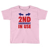 2nd amendment in use Toddler T-shirt
