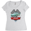 aunt flo Women's Triblend Scoop T-shirt