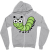 animal smile Zipper Hoodie