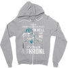 i know there a special place in hell for me Zipper Hoodie