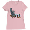 the planet of the kong Ladies Fitted T-Shirt