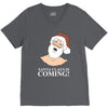 santa is coming V-Neck Tee