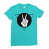 Peace Ladies Fitted T-Shirt