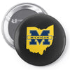 ohio for michigan Pin-back button