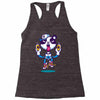 no graffiti here sir Racerback Tank