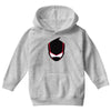 ninja mask on Youth Hoodie