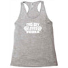 this guy loves vodka Racerback Tank