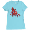 mushroom eater Ladies Fitted T-Shirt