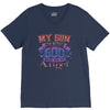 my son was so amazing god made V-Neck Tee