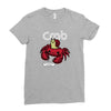 crab Ladies Fitted T-Shirt