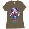 no graffiti here sir Ladies Fitted T-Shirt