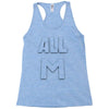 all m Racerback Tank
