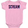 scream 3d Baby Onesie