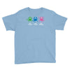 three monkeys talking nonsense Youth Tee