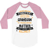 Super Cool Grandson Of A Freaking Awesome Mother 3/4 Sleeve Shirt