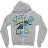 wake up and drink a coffee Zipper Hoodie