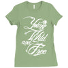 young wild and free new Ladies Fitted T-Shirt