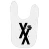 mgk t xx shirt flower black rose Baby Bibs