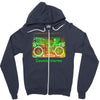 cosmic stereo Zipper Hoodie