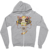 robo music Zipper Hoodie