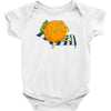 orange juice Baby Onesie