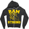 ram strong Zipper Hoodie