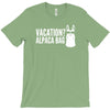 vacation alpaca bag animal humor funny T-Shirt