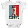 beaker meep poster, ideal birthday gift or present Baby Bodysuit