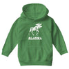 Alaska Deer Rudolph Youth Hoodie