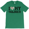 i love my soldier hunter camouflage T-Shirt
