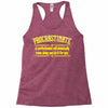 proactive procrastinator Racerback Tank