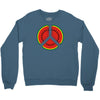 watermelon peace sign Crewneck Sweatshirt