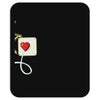 Electrical Plug &amp; Light Bulb Couples Design Mousepad