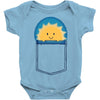 personal sun Baby Onesie