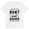 i have two titles aunt and dogmom and i rock them both V-Neck Tee