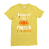 sweet as pumpkin pi Ladies Fitted T-Shirt
