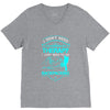 I Dont Need Therapy I Just Need Backpacking V-Neck Tee