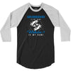 Granddad is my Name Fishing Is My Game 3/4 Sleeve Shirt