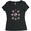 the royal tenenbaums extended family tree Women's Triblend Scoop T-shirt