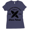 wave patrol Ladies Fitted T-Shirt